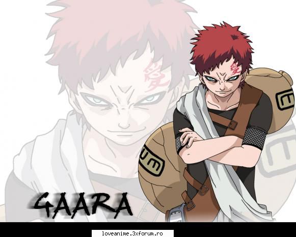 Gaara - Hakusho - Naruto